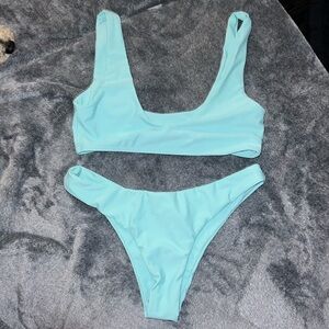 Bright Blue Bikini